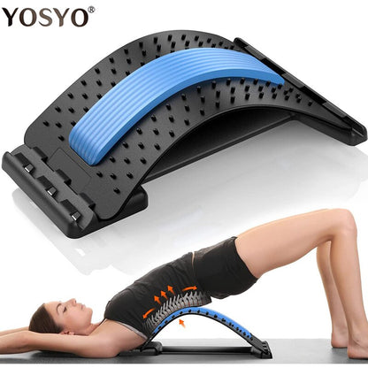 Back Stretcher Magnetotherapy  Waist Neck Pain Relief