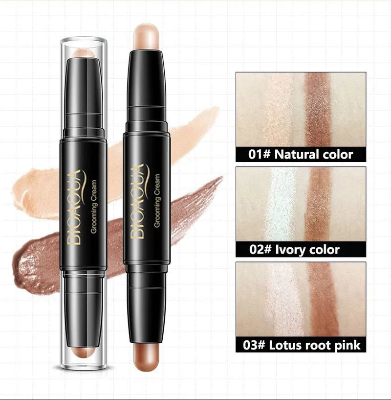 High Quality Professional Makeup Base Foundation Cream for Face Concealer Contouring for Face Bronzer Beauty Women&