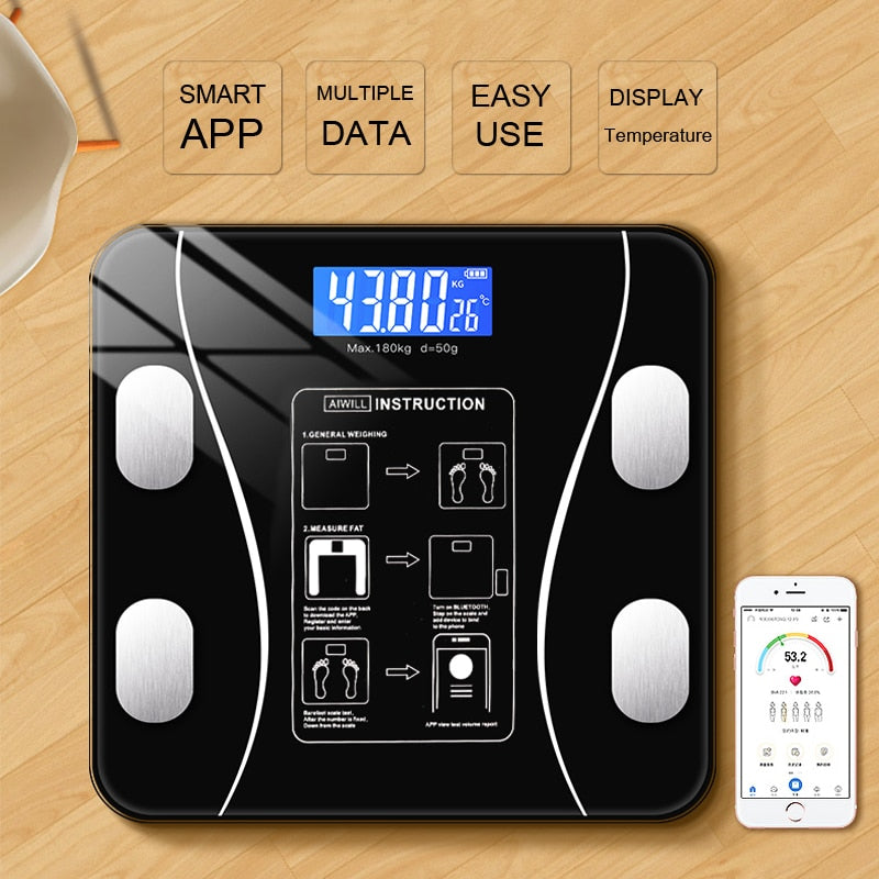 Body Fat Scale Smart Wireless Digital Weight Scale