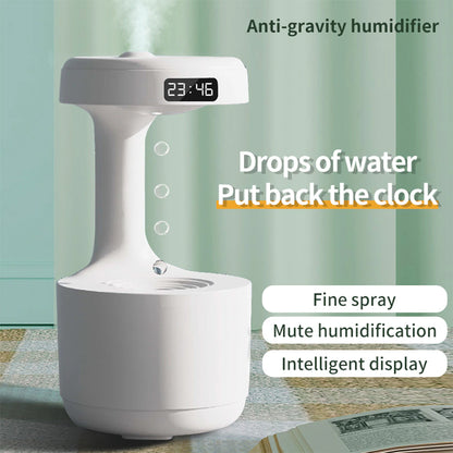 800ML anti Gravity USB Air Humidifier Water Drop Mist Maker