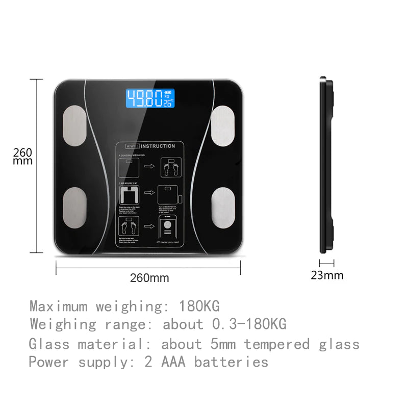 Body Fat Scale Smart Wireless Digital Weight Scale