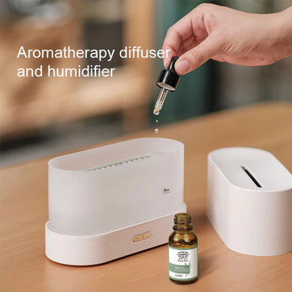 Aroma Diffuser Air Oil Flame Lamp Difusor